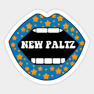 New Paltz Lips Sticker